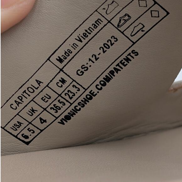 Vionic Capitola Platform Sandals Women's Buckle Straps Beige Size US6.5 EU36.5 - Picture 8 of 12